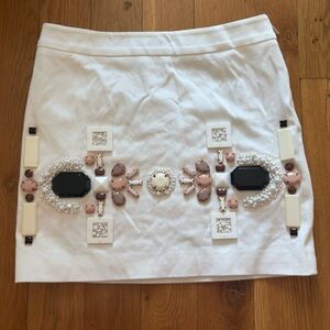 Emilio Pucci White Labeled Satin Garment